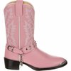 Durango Little Kid Pink Rhinestone Western Boot, PINK BLING, D, Size 2 BT568